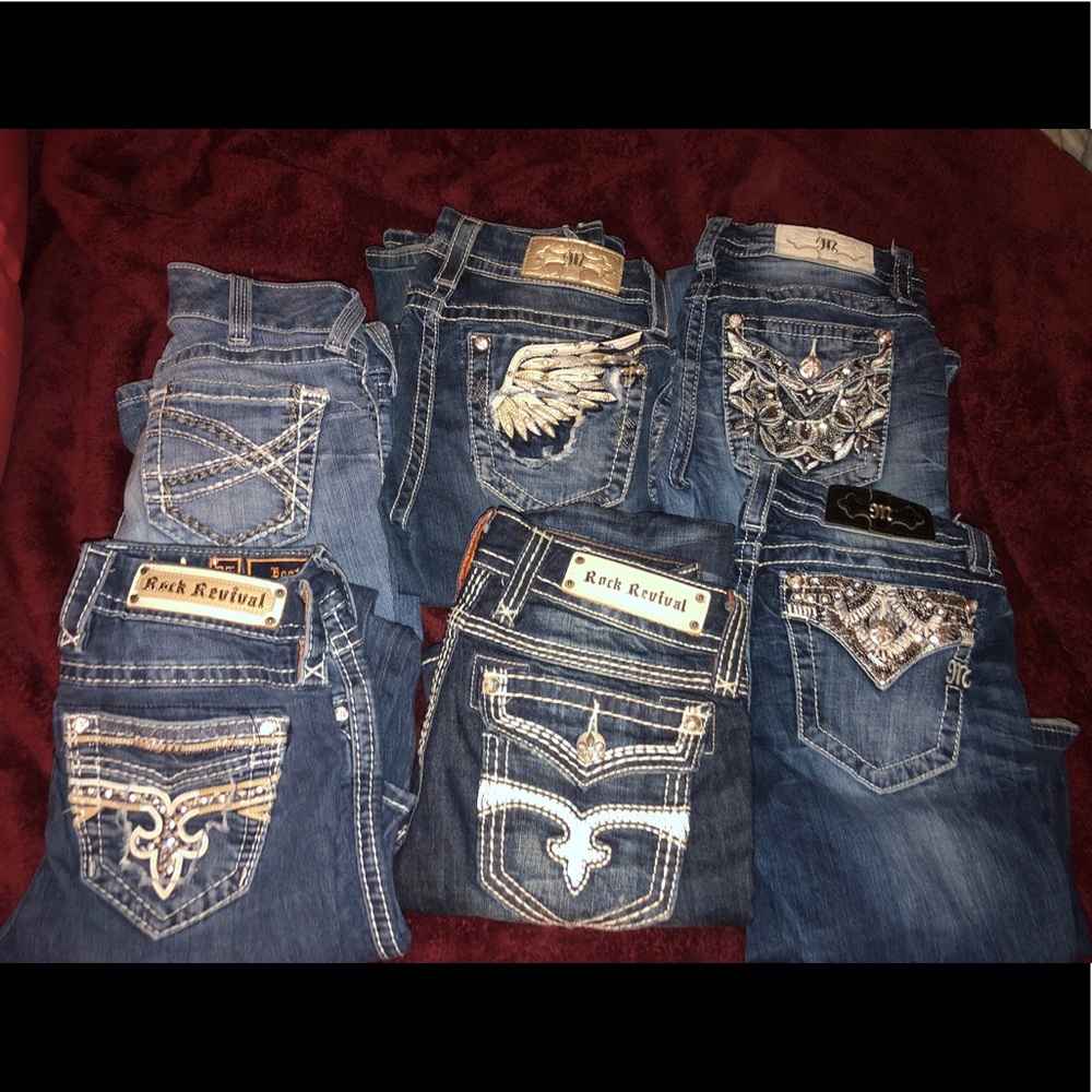 ASSORTED DESIGNER JEANS